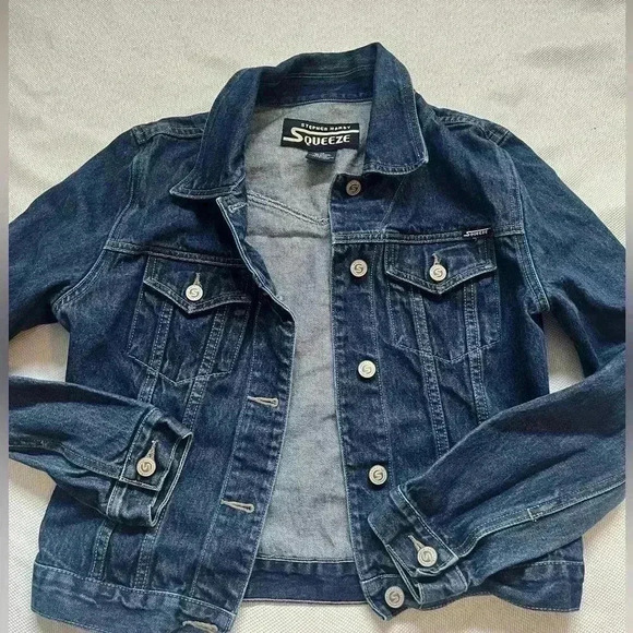 stephen hardy Jackets & Blazers - Vintage Stephen Hardy Squeeze 100% cotton Jean jacket